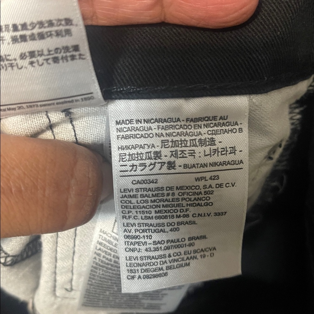 Levi’s 513, Men, black Jean - Picture 4 of 4